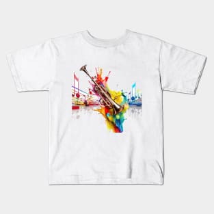 Trumpet Song Kids T-Shirt